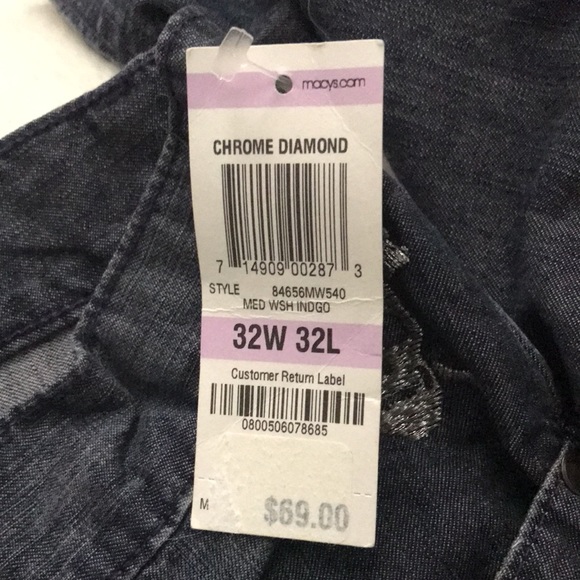 I.N.C.🆕NWT* WOMENS RELAX FIT DARK WASH JEANS - Picture 7 of 9